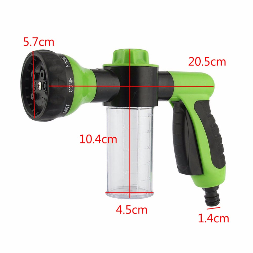 Pistola d'Água Mimus 8 em 1 + brinde exclusivo