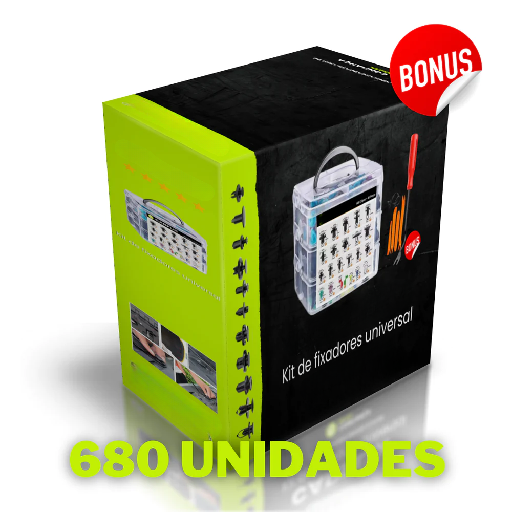 Carclips© - Kit de Presilhas + Brinde
