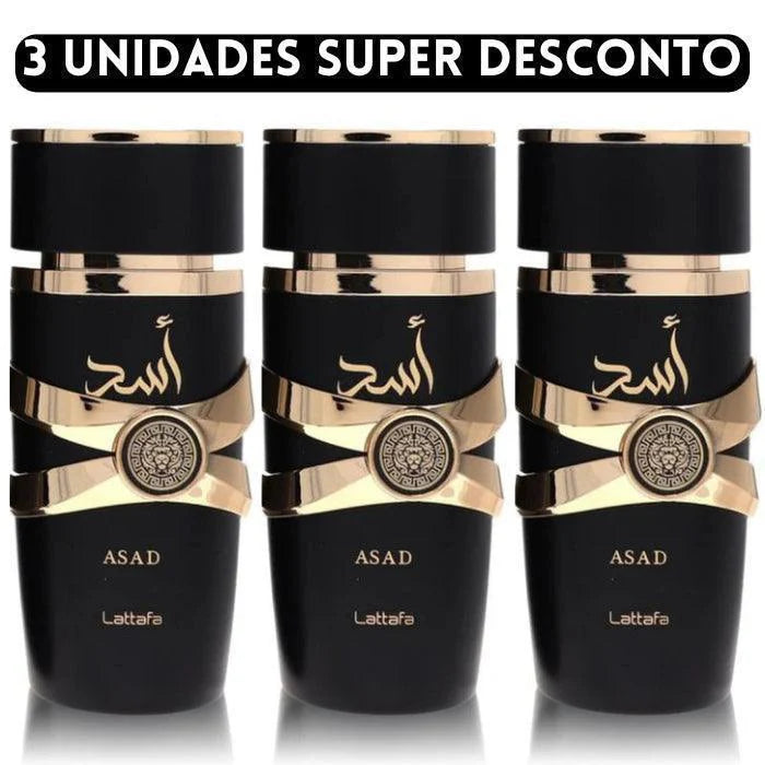 Imperdível: Perfume Árabe Asаd Lattafa (100ml) - (Leve 2 e Economize) + Envio Grátis - Só Mais Alguns Minutos!