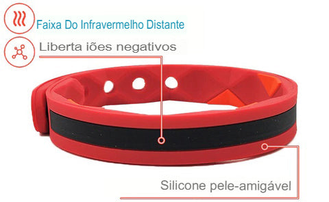 Healthify™ Pulseira reguladora de açúcar + EBOOK 107 receitas pró-diabetes (BRINDE)