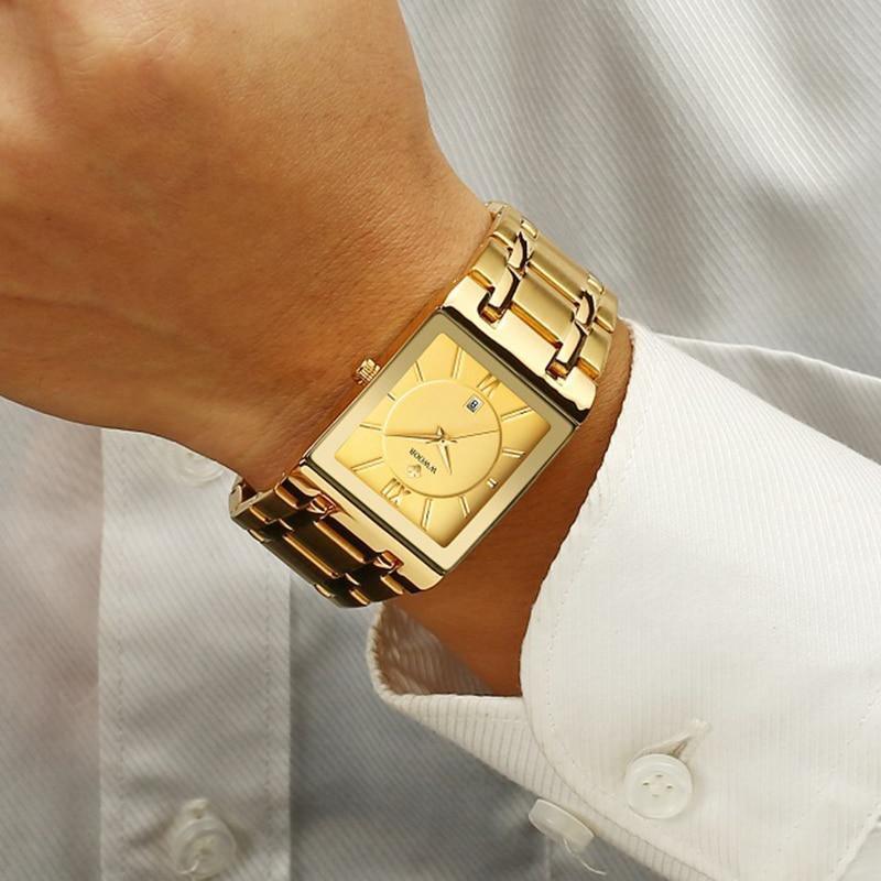 Relógio Casual Masculino Diamond Wwoor - Original