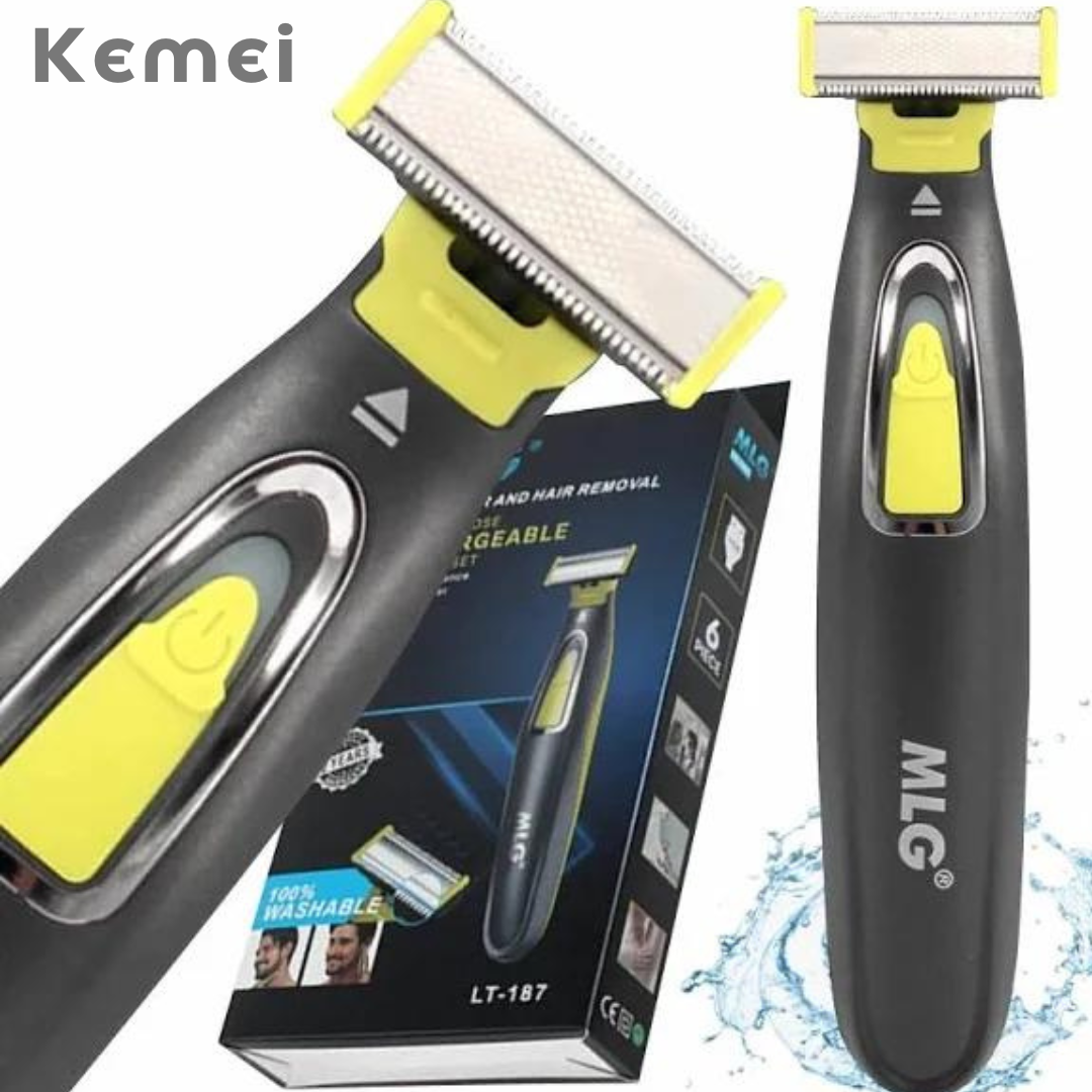 Barbeador Elétrico Lançamento 2024 - Kemei