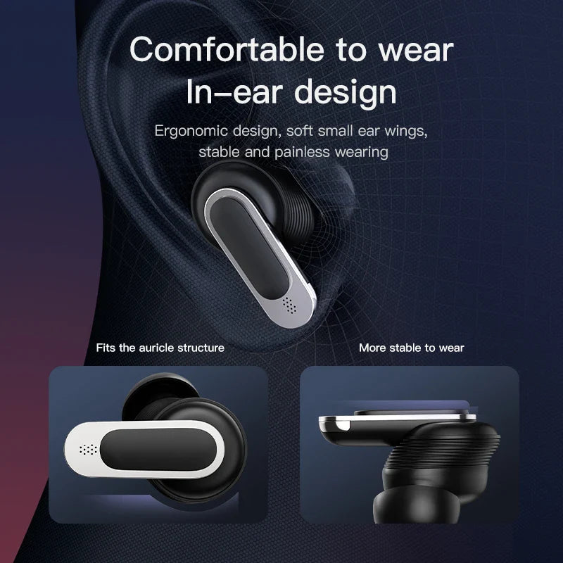 Auricular Sem Fios - Ecrã Tátil LED