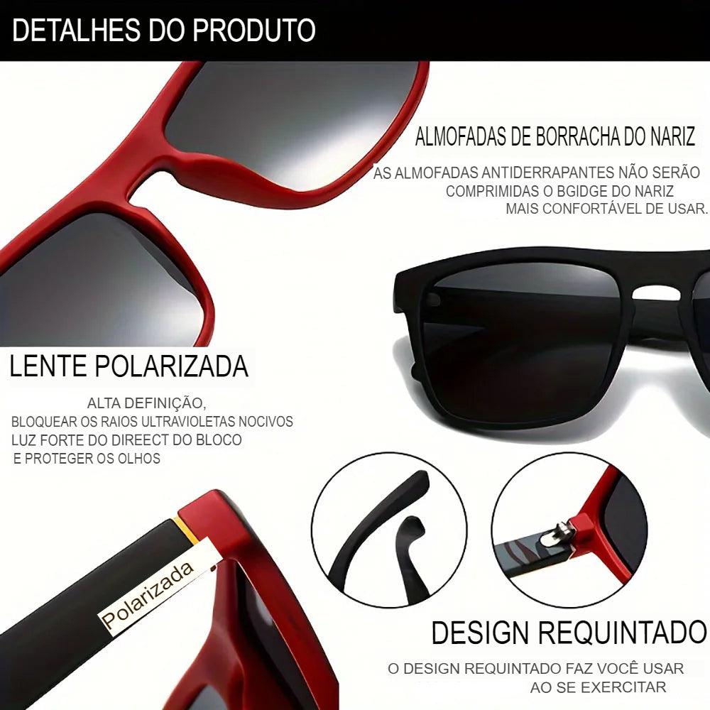 Óculos Polarizado Proteção UV 400 Pescando Online | PAGUE 1 LEVE 2