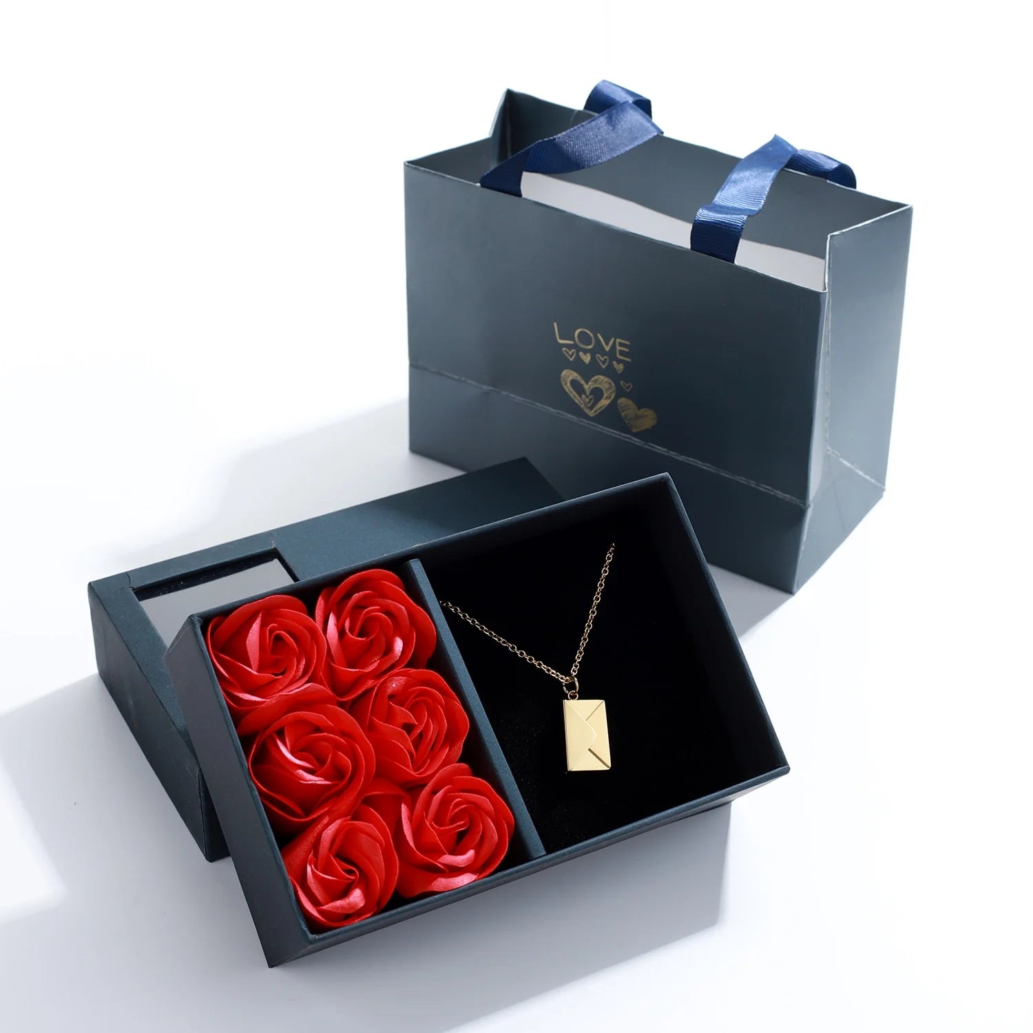 Colar Carta do Amor | Pingente Personalizável