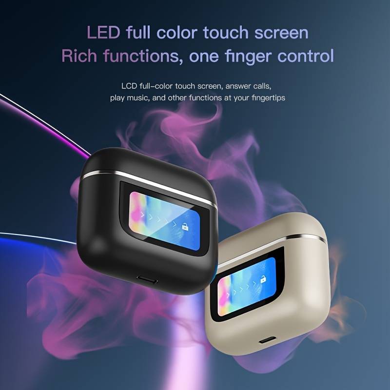 Auricular Sem Fios - Ecrã Tátil LED