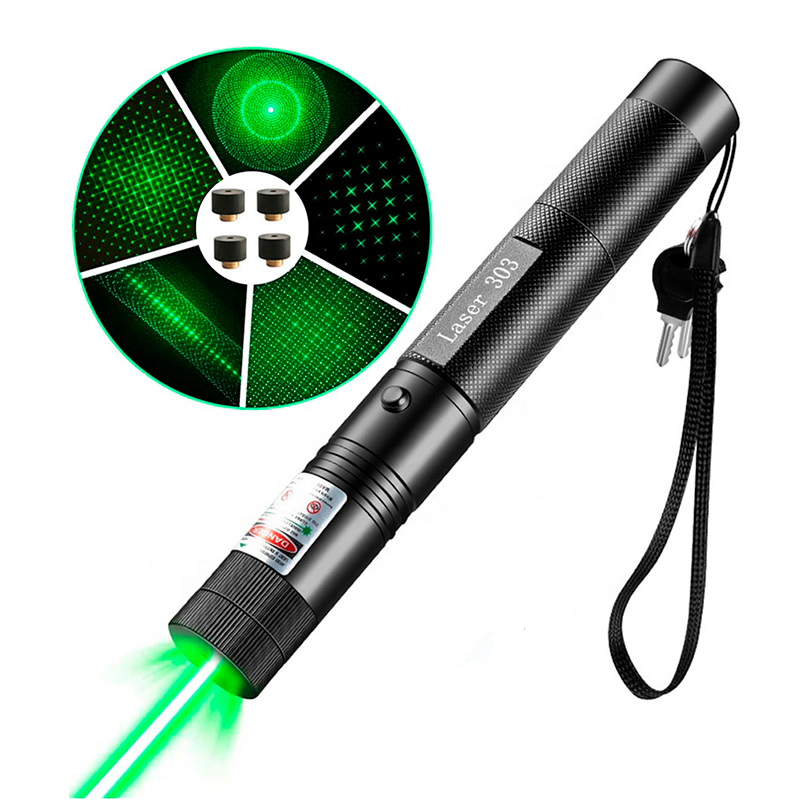 Caneta Laser Pointer 50KM Recarregável - BRINDE EXCLUSIVO