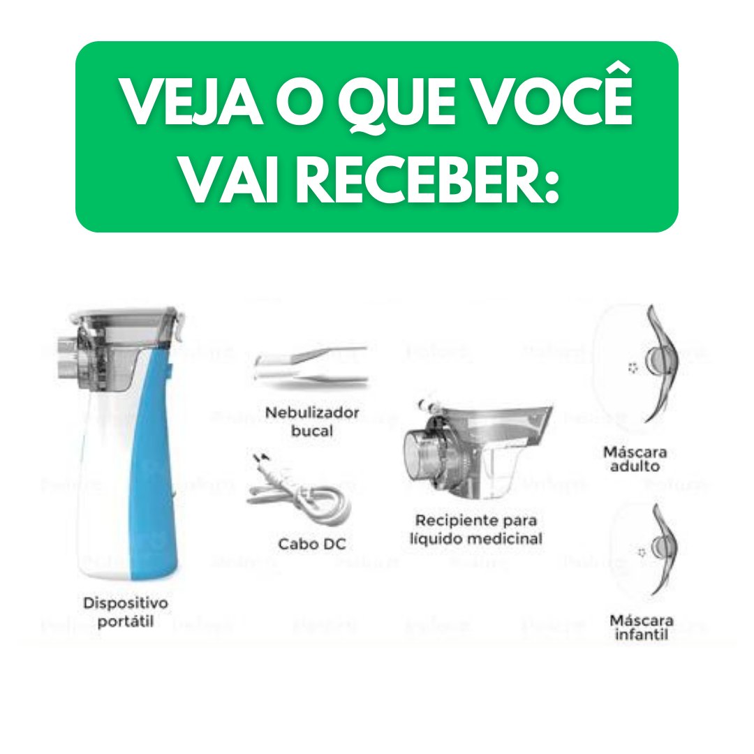 Inalador Nebulizador Portátil Easy
