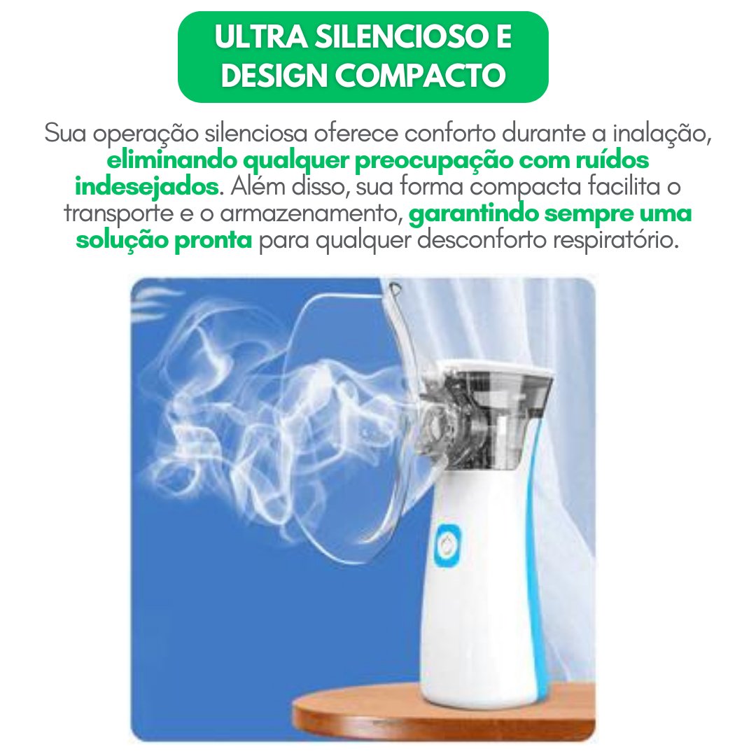 Inalador Nebulizador Portátil Easy