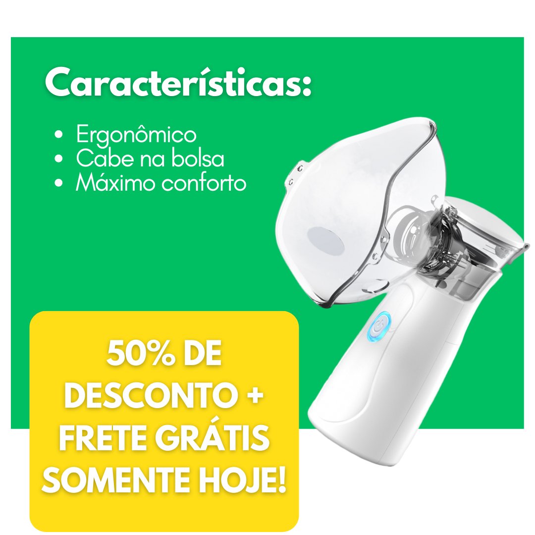 Inalador Nebulizador Portátil Easy