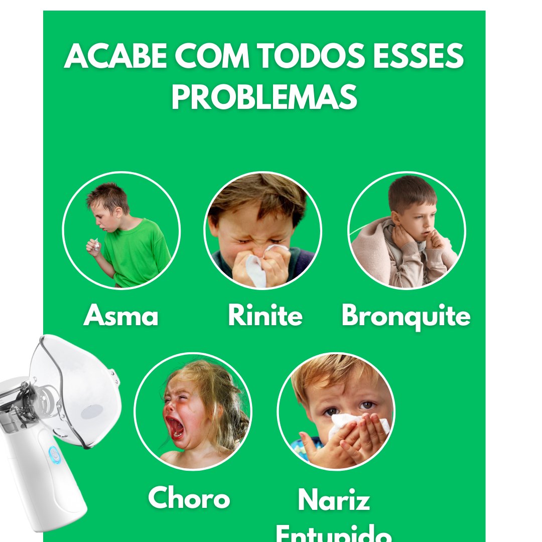 Inalador Nebulizador Portátil Easy