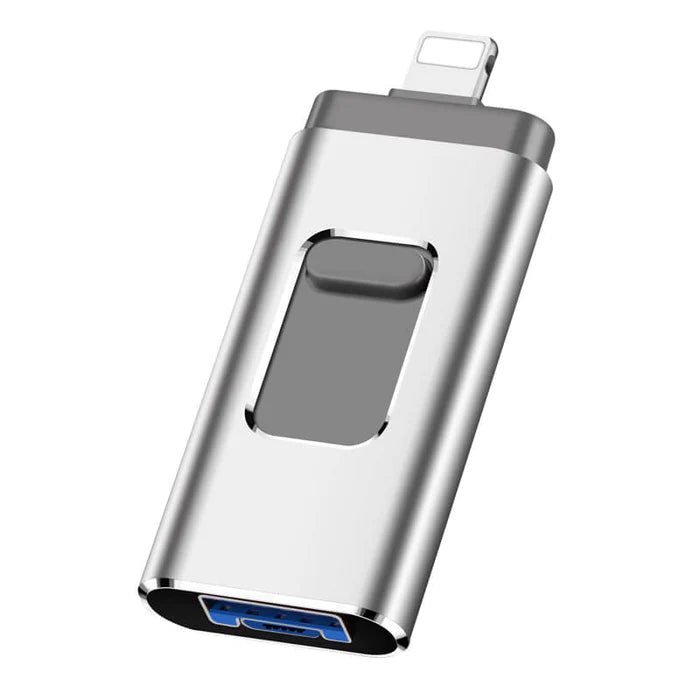 Pen Drive de Celular 4 em 1 - Para Android e Iphone