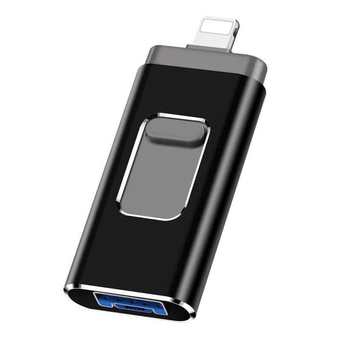 Pen Drive de Celular 4 em 1 - Para Android e Iphone
