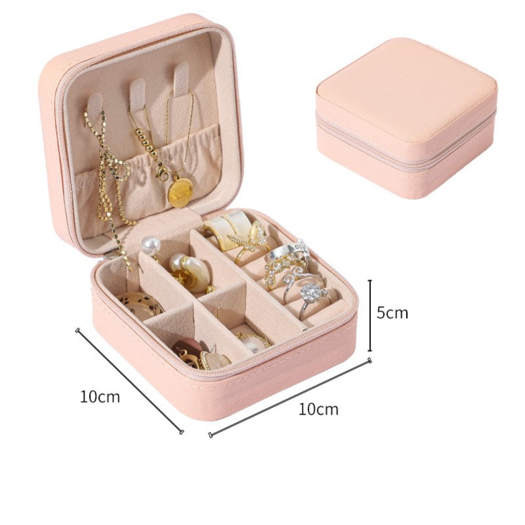 Mini Organizador de Joias Portátil Glamour