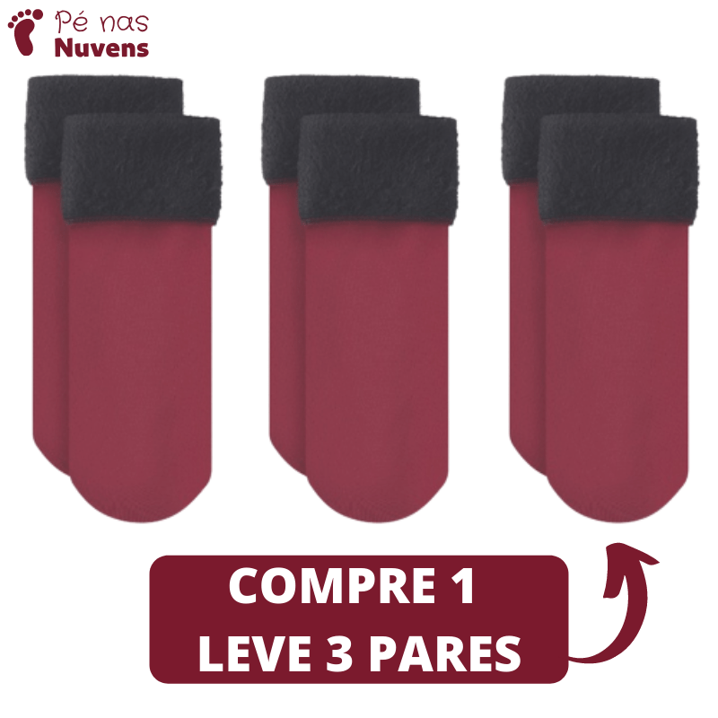 Meia Térmica Nuvem