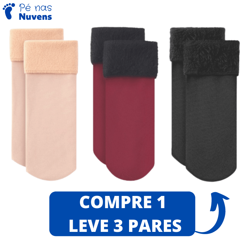 Meia Térmica Nuvem