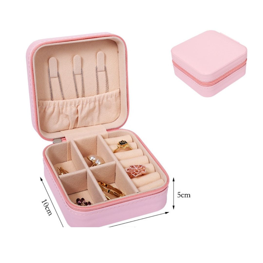 Mini Organizador de Joias Portátil Glamour