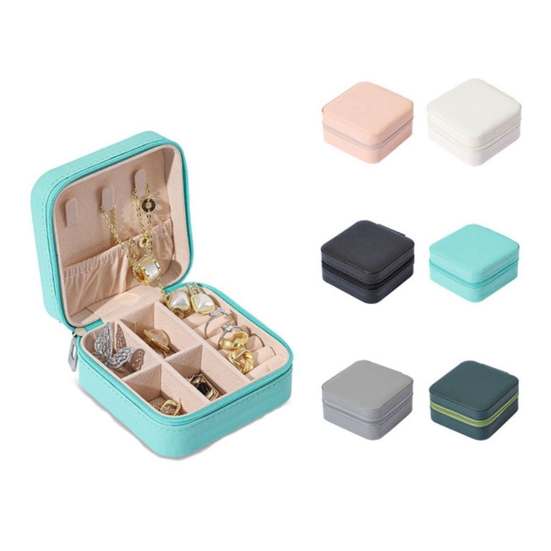 Mini Organizador de Joias Portátil Glamour