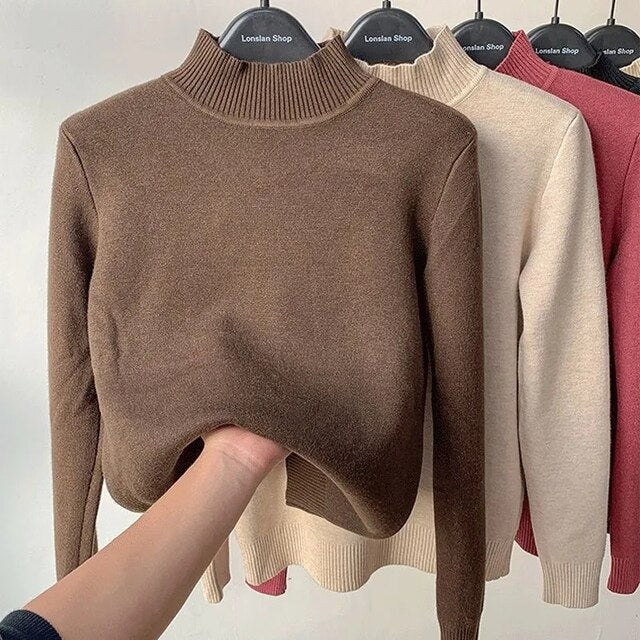 Blusa de Veludo Feminina- Coleção de Inverno