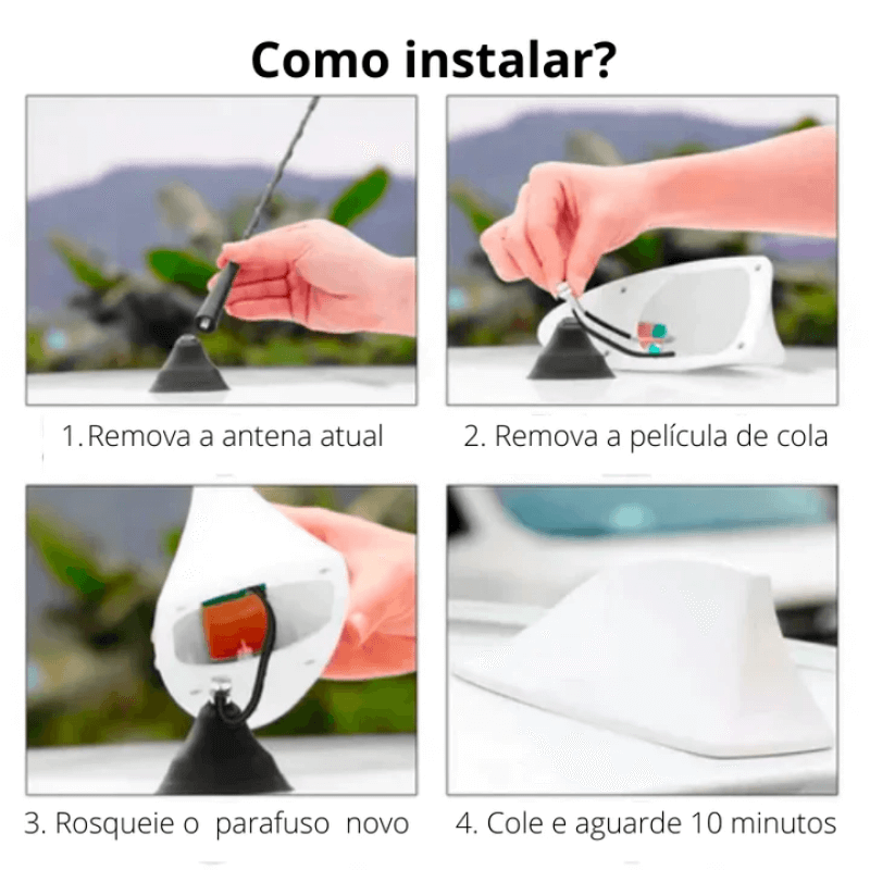 Antena Universal Car SportShark