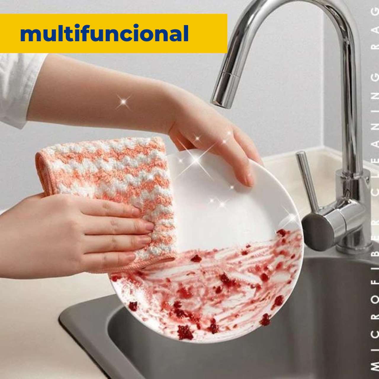 (Compre 5 Ganhe 10) Panos Mágicos® - Microfibra Macia para Limpeza Perfeita Premium 2023 - Frete Grátis