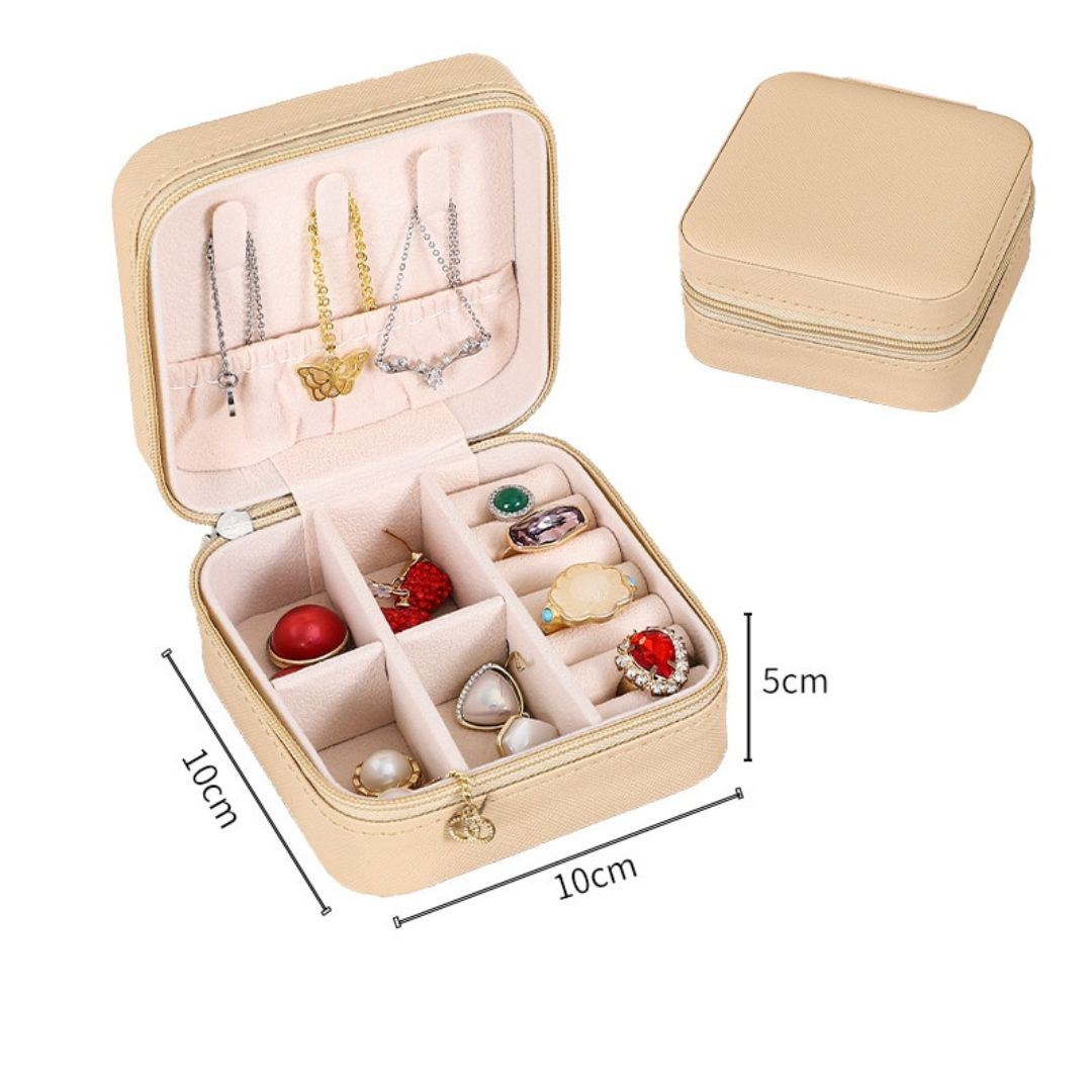 Mini Organizador de Joias Portátil Glamour