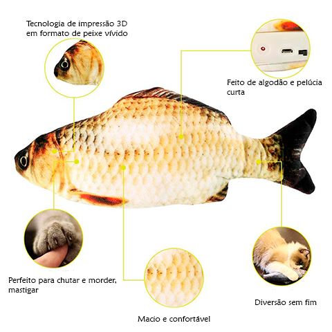 Peixe Maluco Para Gatos Mimus
