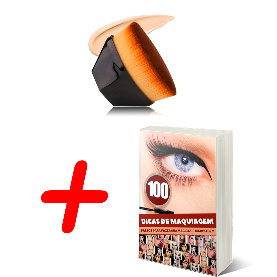 Pincel Mágico Mimus+ (Brinde Ebook 100 dicas de maquiagem)