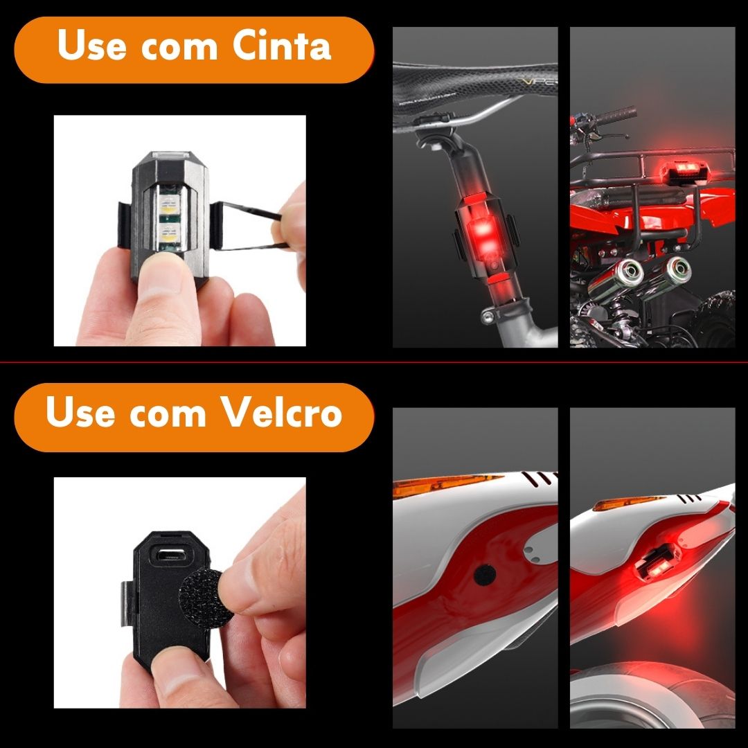 Kit de Luzes LED Estroboscópica - COMPRE 2 LEVE 4