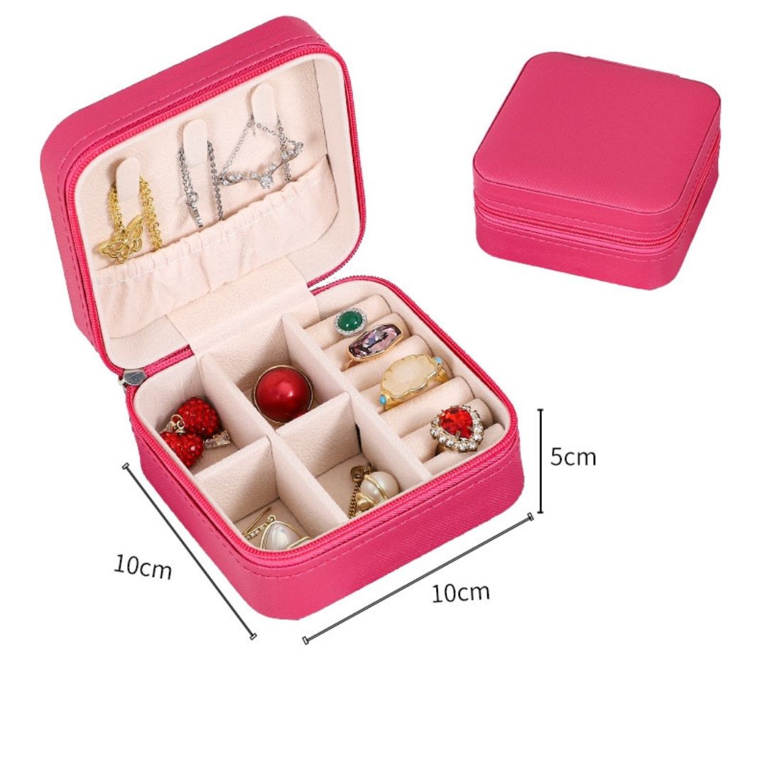 Mini Organizador de Joias Portátil Glamour