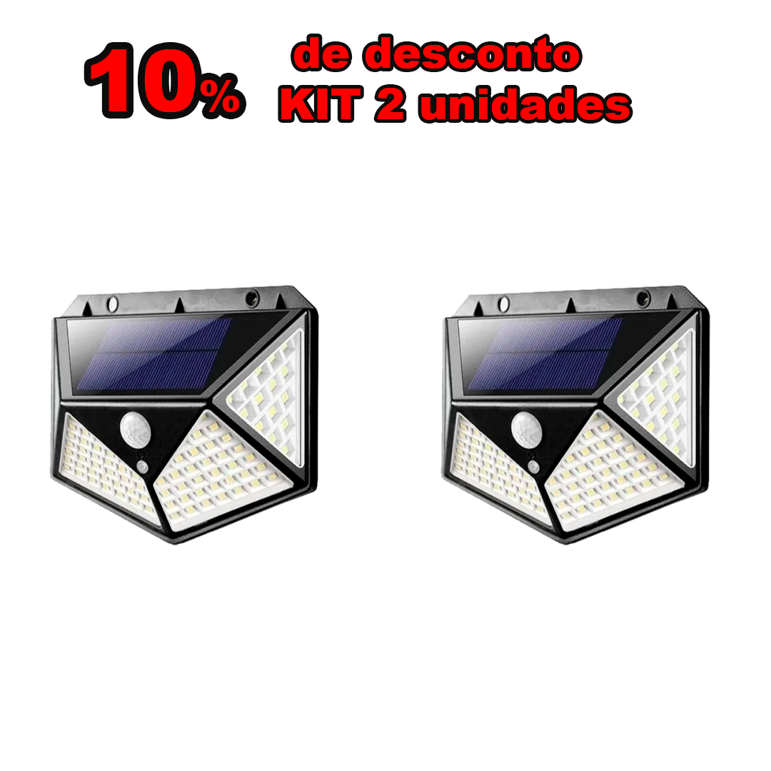 Luminária Solar Externa LED