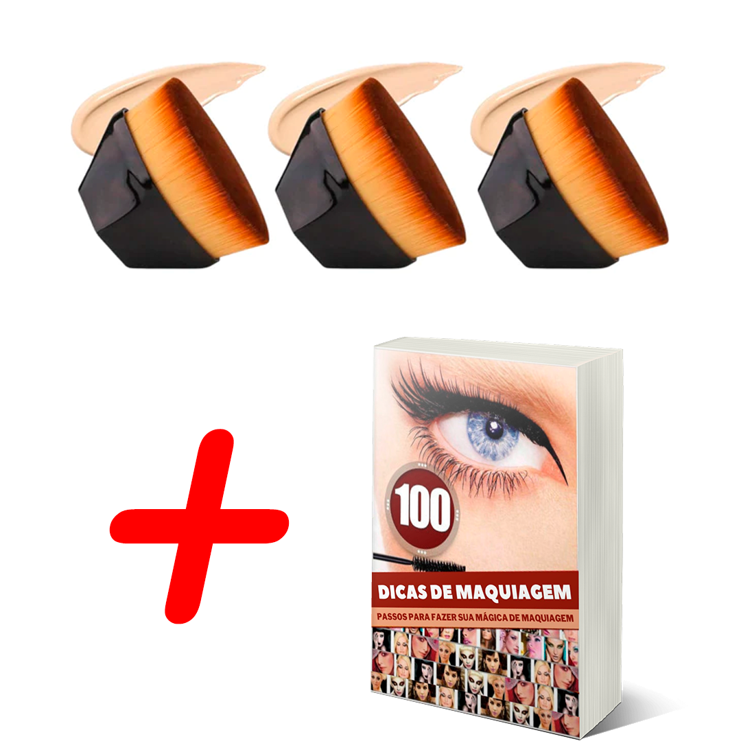 Pincel Mágico Mimus+ (Brinde Ebook 100 dicas de maquiagem)