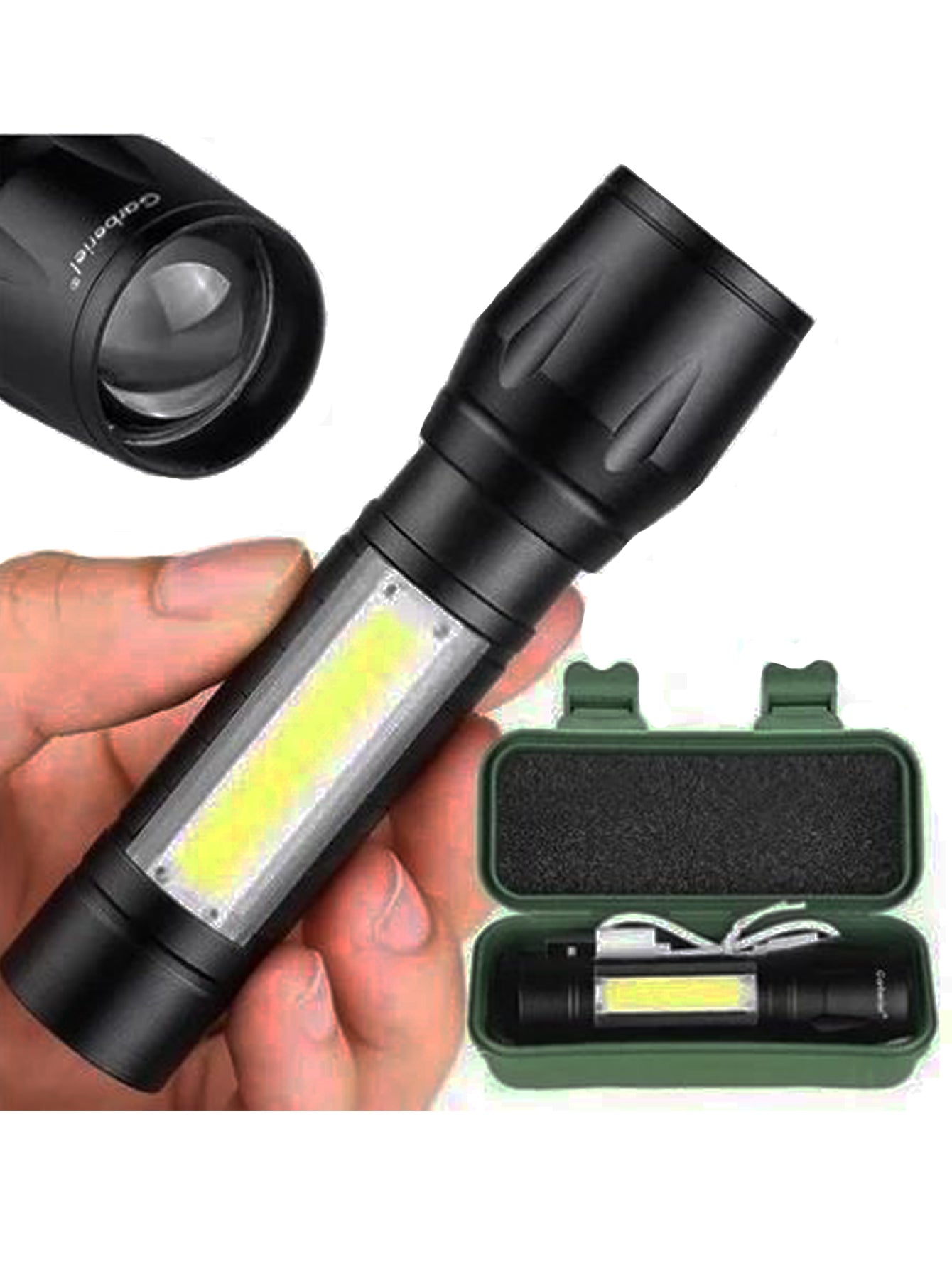 Mini Lanterna Tática LED