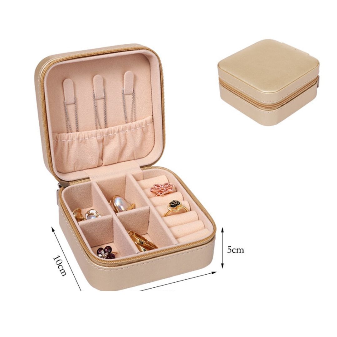 Mini Organizador de Joias Portátil Glamour