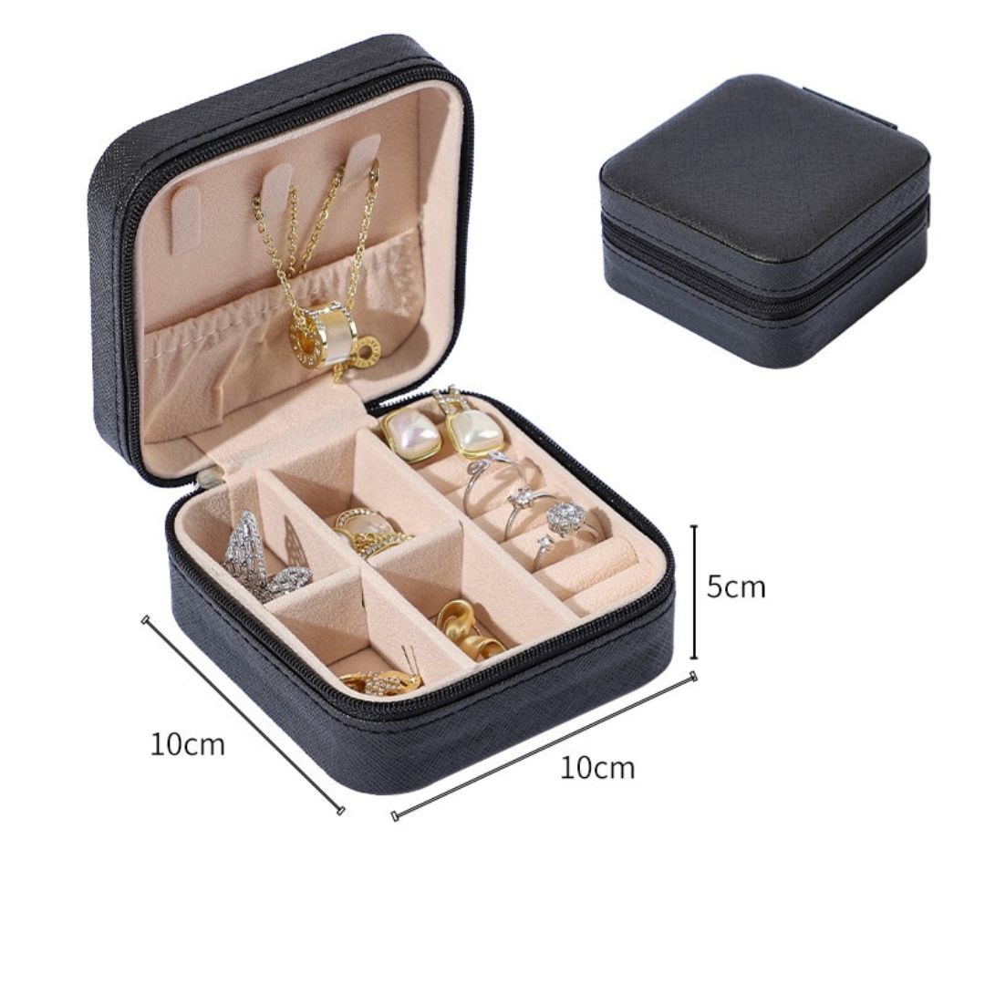 Mini Organizador de Joias Portátil Glamour