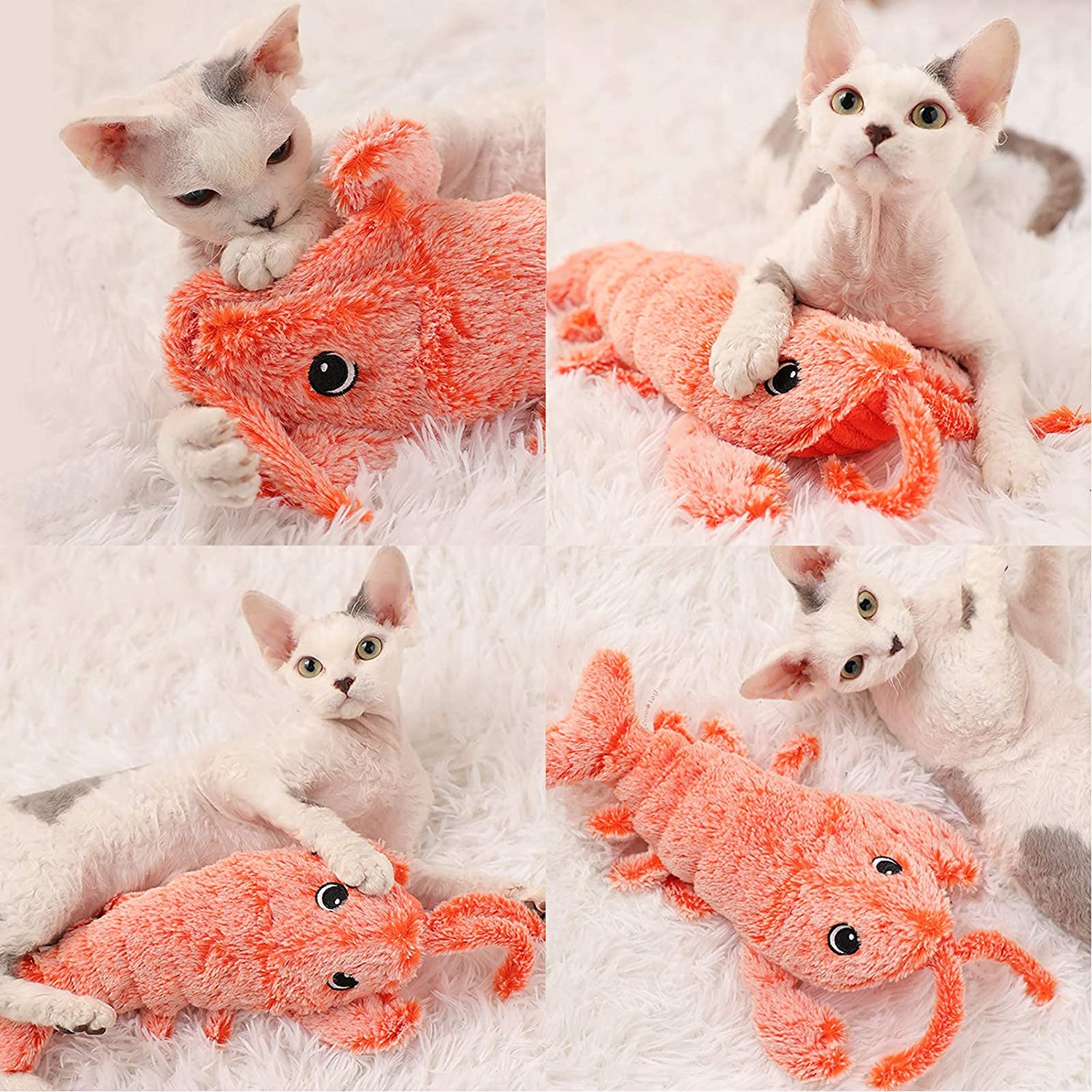 Brinquedo Lagosta Para Gatos