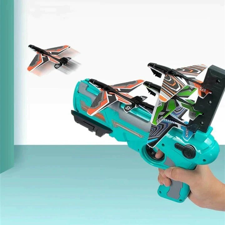 Lançador de Aviões de Brinquedo