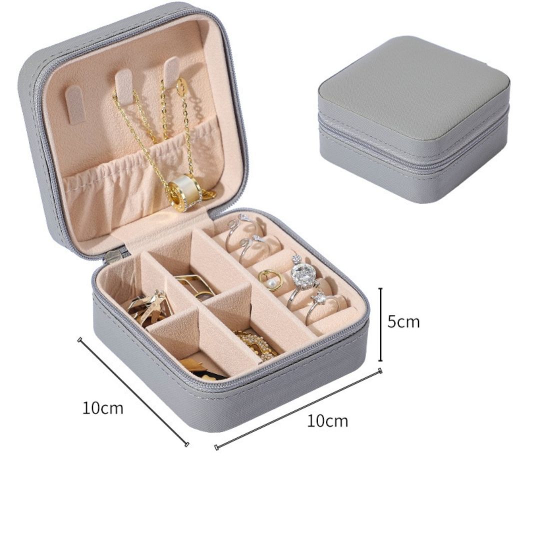 Mini Organizador de Joias Portátil Glamour