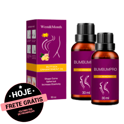 Bumbum PRO - Óleo Modelador para Bumbum