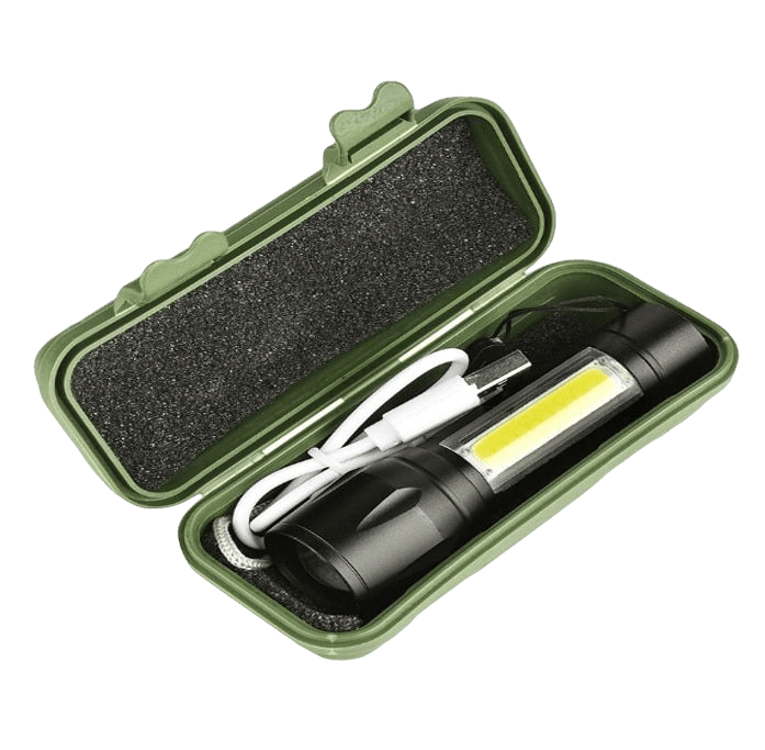 Lanterna Led Tática Recarregável