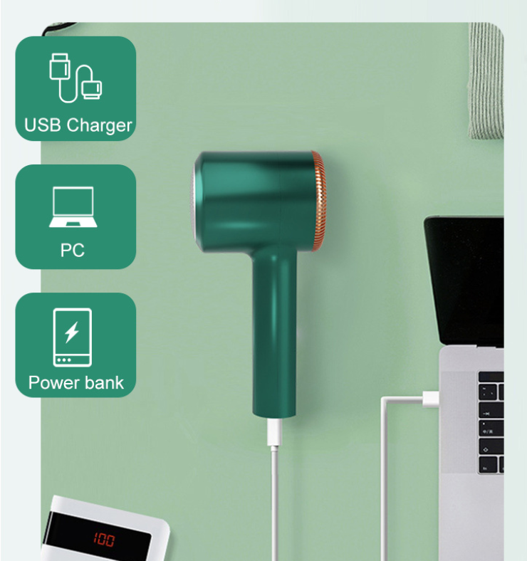 PelúciaZeroMax 2.0- Aparador de Bolinhas e Pelos para Roupas Elétrico Recarregável