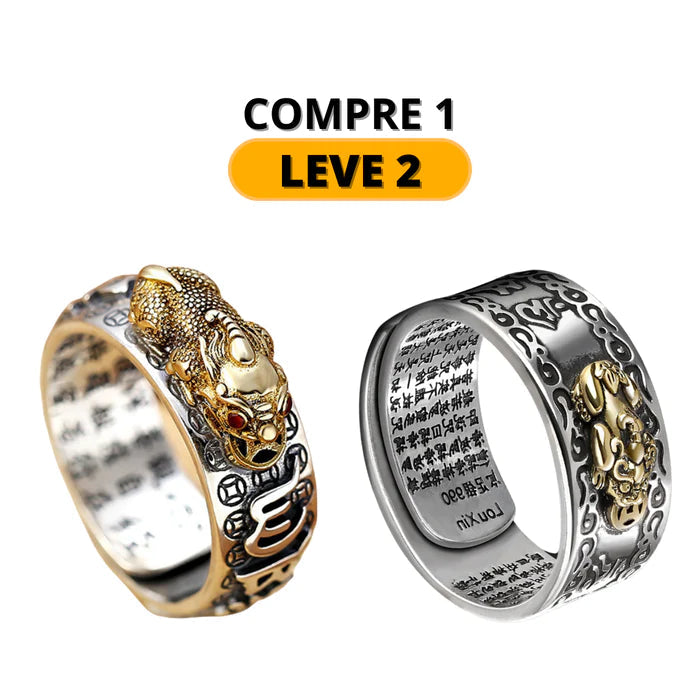 Anel da Riqueza e Prosperidade Feng Shui - KIT PROMOCIONAL
