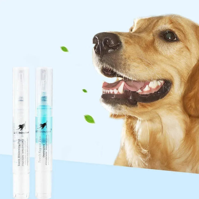 Caneta Limpadora De Dentes De Pet - Remove Tártaro e Bactérias