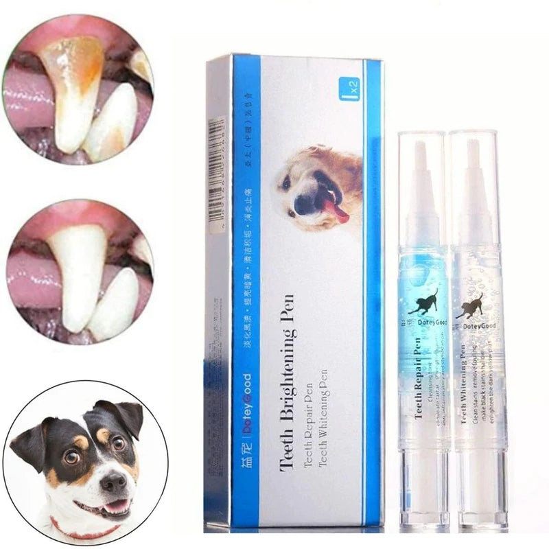 Caneta Limpadora De Dentes De Pet - Remove Tártaro e Bactérias