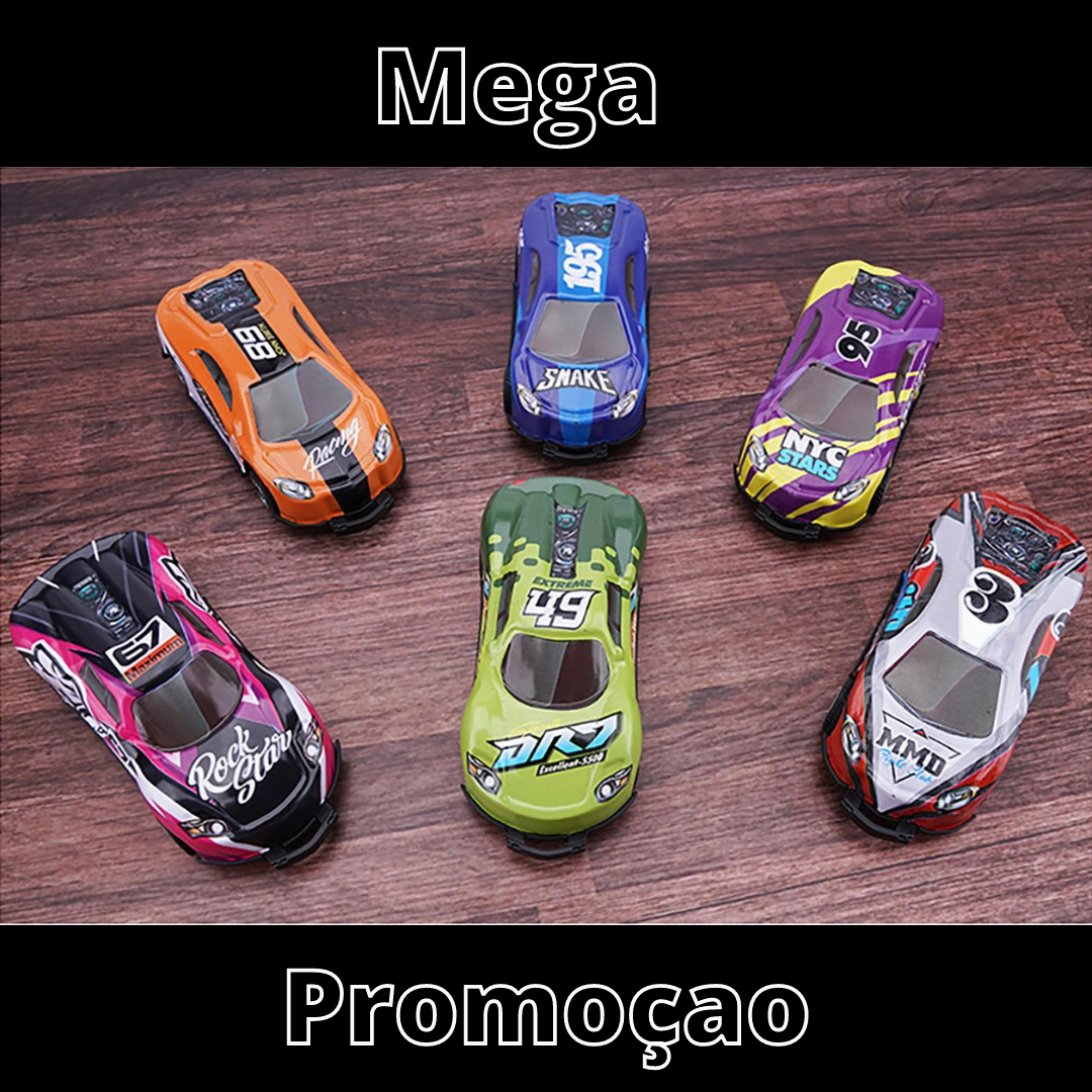 Radical Car, kit com 8 unidades
