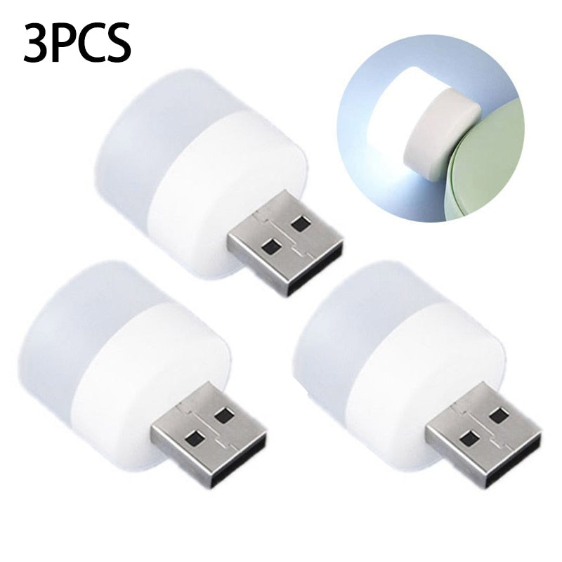 Luz LED Branca USB