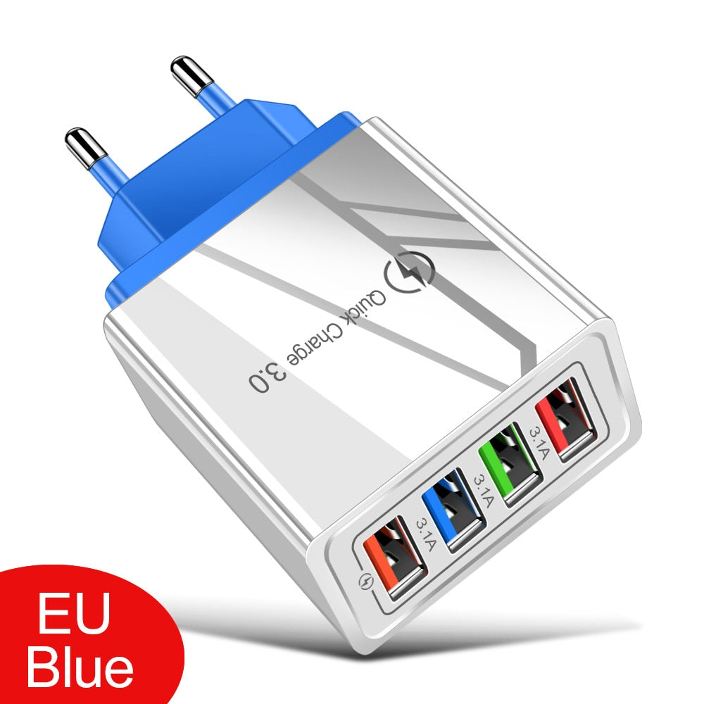 Carregador Rápido USB - Quick Charge 3.0
