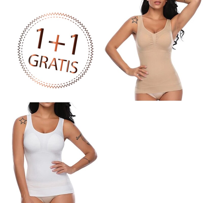 Cami Shaper - Pague 1 e GANHE OUTRA - FRETE GRÁTIS - PROMOÇÃO DE LANÇAMENTO
