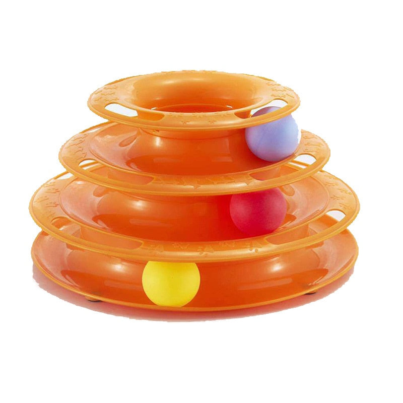 Torre de bolinha para gato