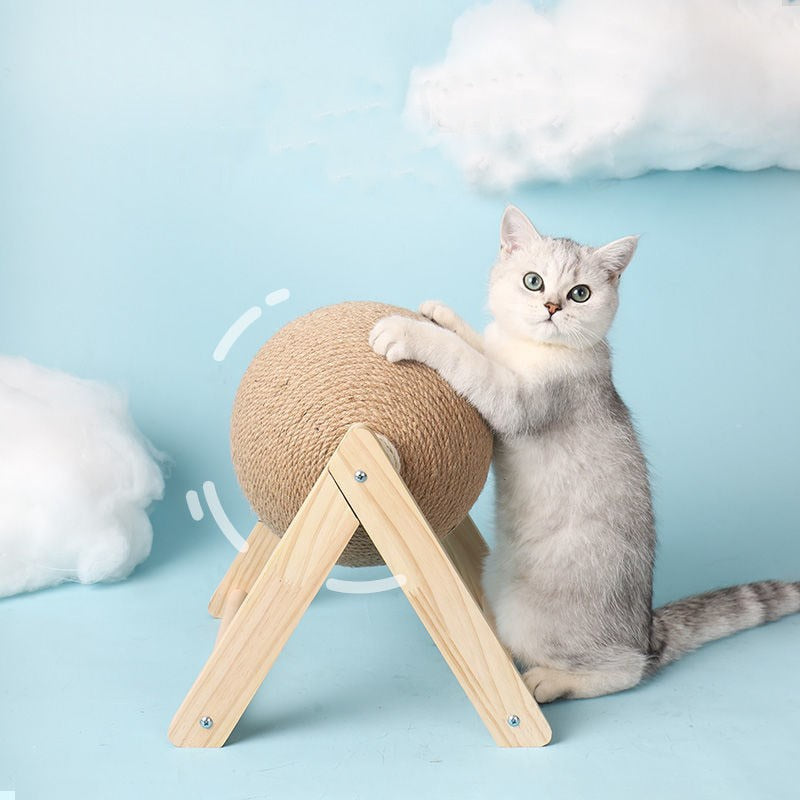 Brinquedo de Bola de Arranhar Para Gato
